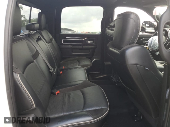 2020 Ram 3500 Laramie with VIN 3C63R3EL4LG219493, listed as a Copart auction lot 57276684 with 0 mi miles and Salvage Title. Bid and sale history available at carsss.com. Image 10.