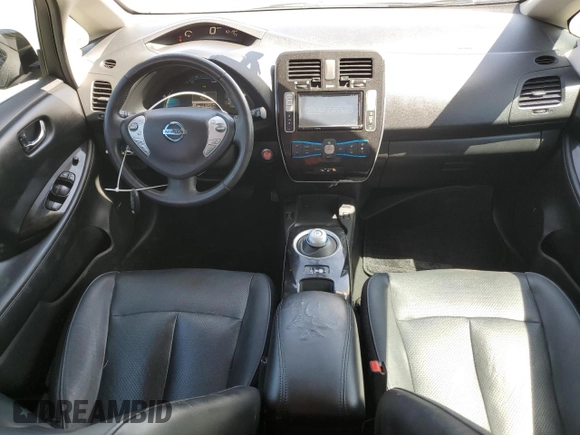 2015 Nissan LEAF SL z VIN 1N4AZ0CP8FC325849, wystawiony jako Copart lot #59223605 z przebiegiem 112 280 mil mil oraz Szkoda całkowita • Salvage title. Historia ofert i sprzedaży dostępna na DreamBid. Obrazek 8.