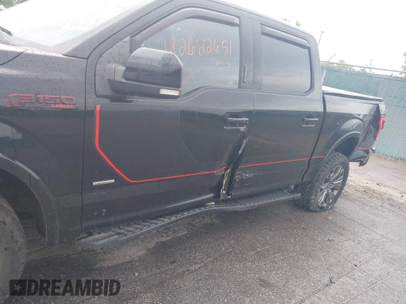 2017 Ford F-150 XL with VIN 1FTEW1EG1HFC84229, listed as a IAAI auction lot 42622651 with 116,974 mi miles and . Bid and sale history available at DreamBid. Image 6.