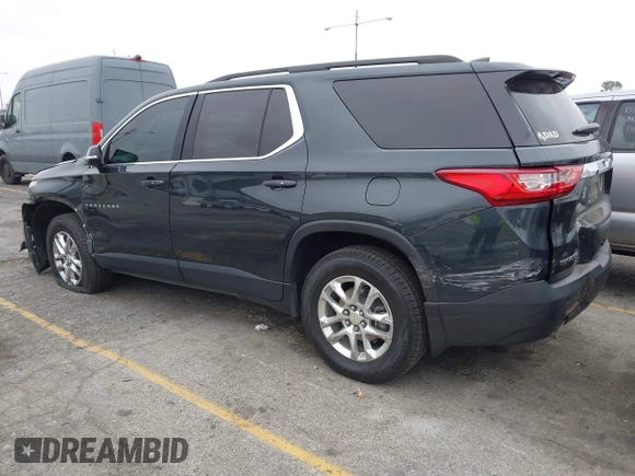 2020 Chevrolet Traverse LT Cloth with VIN 1GNERGKWXLJ320261, listed as a IAAI auction lot 42094336 with 51,063 mi miles. Bid and sale history available at carsss.com. Image 3.