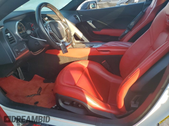 2016 Chevrolet Corvette Z51 2LT with VIN 1G1YK3D75G5116449, listed as a Copart auction lot 71493324 with 67,486 mi miles and Clean Title. Bid and sale history available at carsss.com. Image 7.