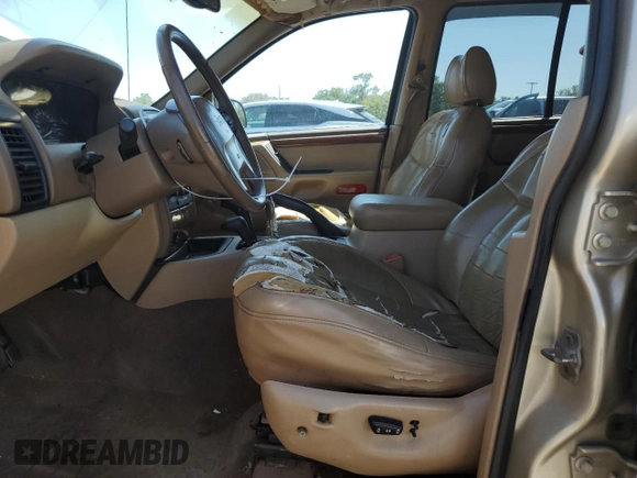 1999 Jeep Grand Cherokee Limited with VIN 1J4GW68N7XC581404, listed as a Copart auction lot 51533715 with 27,190 mi miles and Salvage Title. Bid and sale history available at carsss.com. Image 7.