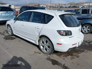 2008 Mazda Mazda3 s Grand Touring with VIN JM1BK343581834456, listed as a IAAI auction lot 41511870 with 135,619 mi miles. Bid and sale history available at carsss.com. Image 3.