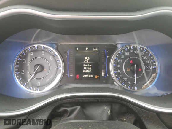 2015 Chrysler 200 Limited with VIN 1C3CCCABXFN746865, listed as a Copart auction lot 53064035 with 210,918 mi miles and Salvage Title. Bid and sale history available at DreamBid. Image 9.