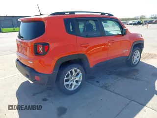 2018 Jeep Renegade Latitude with VIN ZACCJBBB0JPG91837, listed as a IAAI auction lot 42113032 with 139,873 mi miles and . Bid and sale history available at DreamBid. Image 4.