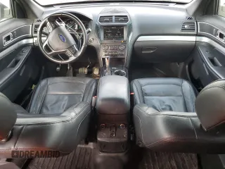 2016 Ford Explorer XLT with VIN 1FM5K7D80GGC84445, listed as a Copart auction lot 50798255 with 153,547 mi miles and Salvage Title. Bid and sale history available at DreamBid. Image 8.