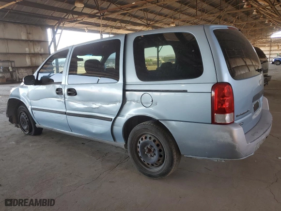 2007 Chevrolet Uplander LS Fleet with VIN 1GNDV23W97D169605, listed as a Copart auction lot 72250064 with 218,277 mi miles and Salvage Title. Bid and sale history available at carsss.com. Image 2.