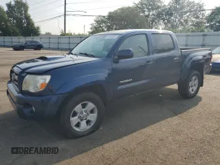 2007 Toyota Tacoma with VIN 5TELU42N67Z443362, listed as a Copart auction lot 62483655 with 195,369 mi miles and Salvage title. Bid and sale history available at DreamBid. Image 1.
