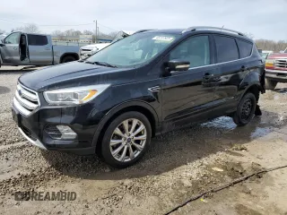 2018 Ford Escape Titanium with VIN 1FMCU0J94JUA02449, listed as a Copart auction lot 48237925 with 158,120 mi miles and Salvage title. Bid and sale history available at DreamBid. Image 1.