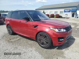 2017 Land Rover Range Rover Sport HSE Dynamic with VIN SALWV2FV4HA160133, listed as a Copart auction lot 54069585 with 97,578 mi miles and Salvage title. Bid and sale history available at DreamBid. Image 4.