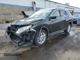2017 Nissan Rogue SV with VIN 5N1AT2MVXHC845568, listed as a Copart auction lot 63190835 with 146,718 mi miles and Salvage title. Bid and sale history available at DreamBid. Image 1.