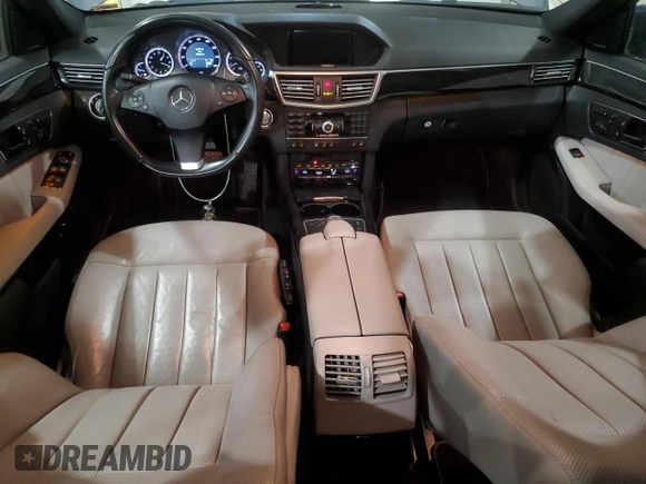 2011 Mercedes-Benz E-Class E 550 Luxury with VIN WDDHF9AB2BA347645, listed as a Copart auction lot 50138495 with 148,816 mi miles and Salvage Title. Bid and sale history available at carsss.com. Image 8.