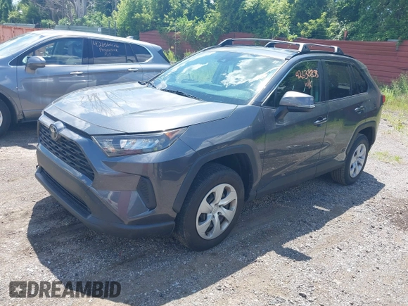2019 Toyota RAV4 LE with VIN JTMG1RFV9KD014526, listed as a IAAI auction lot 42638858 with 90,995 mi miles and . Bid and sale history available at DreamBid. Image 18.