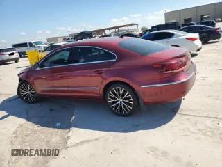 2014 Volkswagen CC Executive with VIN WVWGU7ANXEE526457, listed as a Copart auction lot 55958045 with 118,210 mi miles and Salvage title. Bid and sale history available at DreamBid. Image 2.