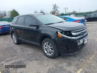2013 Ford Edge SEL z VIN 2FMDK4JC7DBC63906, wystawiony jako IAAI lot #41988007 z przebiegiem 187 156 mil mil oraz . Historia ofert i sprzedaży dostępna na DreamBid. Obrazek 1.