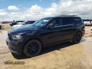 2018 Dodge Durango SXT with VIN 1C4RDHAG3JC205575, listed as a Copart auction lot 56042655 with 124,327 mi miles and Clean title. Bid and sale history available at DreamBid. Image 1.