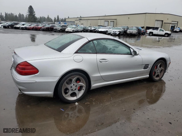 2005 Mercedes-Benz SL-Class 5.0L with VIN WDBSK75F35F096881, listed as a Copart auction lot 84708464 with NaN miles and Salvage Title. Bid and sale history available at carsss.com. Image 3.