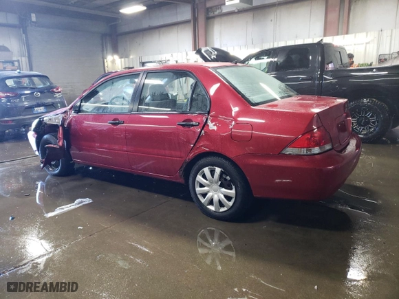 2006 Mitsubishi Lancer ES with VIN JA3AJ26E16U044329, listed as a Copart auction lot 46084945 with 120649 miles and Salvage Title. Bid and sale history available at carsss.com. Image 2.