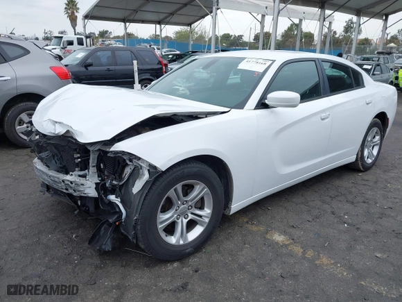 2017 Dodge Charger SE with VIN 2C3CDXBGXHH541346, listed as a IAAI auction lot 41778168 with 1 mi miles. Bid and sale history available at carsss.com. Image 17.
