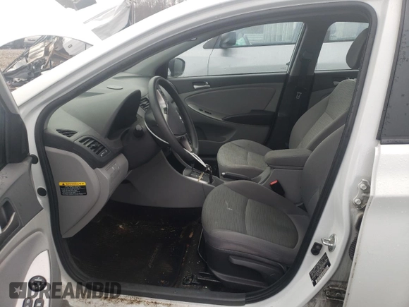 2017 Hyundai Accent SE with VIN KMHCT4AEXHU362729, listed as a Copart auction lot 36644313 with 96,904 mi miles. Bid and sale history available at carsss.com. Image 7.
