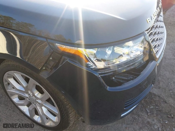 2017 Land Rover Range Rover with VIN SALGS2FE9HA362205, listed as a IAAI auction lot 41494558 with 75,291 mi miles. Bid and sale history available at carsss.com. Image 5.