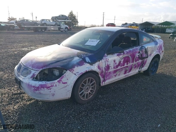 2008 Pontiac G5 with VIN 1G2AL18F187173706, listed as a IAAI auction lot 41682375 with NaN miles. Bid and sale history available at carsss.com. Image 2.