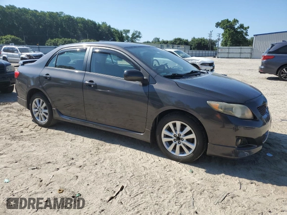 2010 Toyota Corolla with VIN 1NXBU4EE5AZ209006, listed as a Copart auction lot 61492555 with 201,468 mi miles and Clean title. Bid and sale history available at DreamBid. Image 4.