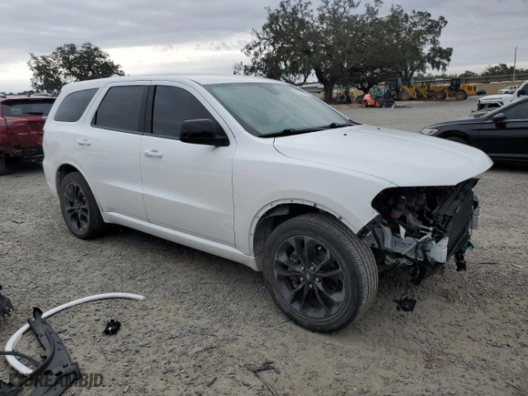 2022 Dodge Durango SXT with VIN 1C4RDHAG3NC159249, listed as a Copart auction lot 88128705 with 58,972 mi miles and Salvage Title. Bid and sale history available at carsss.com. Image 4.