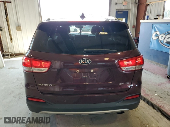 2018 Kia Sorento EX z VIN 5XYPHDA53JG395215, wystawiony jako Copart lot #63330825 z przebiegiem 71 799 mil mil oraz Szkoda całkowita • Salvage title. Historia ofert i sprzedaży dostępna na DreamBid. Obrazek 6.