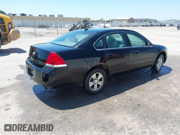 2012 Chevrolet Impala LS Retail with VIN 2G1WA5E35C1188488, listed as a IAAI auction lot 42262718 with 168,798 mi miles and . Bid and sale history available at DreamBid. Image 4.