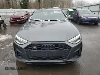 2021 Audi S4 Premium Plus with VIN WAUB4AF49MA020662, listed as a Copart auction lot 44776105 with 47,620 mi miles and Salvage Title. Bid and sale history available at carsss.com. Image 5.