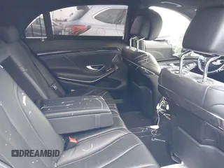 2015 Mercedes-Benz S-Class S 550 with VIN WDDUG8CB1FA094259, listed as a IAAI auction lot 41487071 with 50,253 mi miles. Bid and sale history available at carsss.com. Image 8.