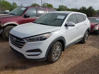 2017 Hyundai Tucson SE with VIN KM8J23A42HU508083, listed as a IAAI auction lot 41924093 with 94,366 mi miles and . Bid and sale history available at DreamBid. Image 17.