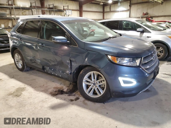2018 Ford Edge SEL with VIN 2FMPK4J92JBB03607, listed as a Copart auction lot 87443464 with 58,746 mi miles and Salvage Title. Bid and sale history available at DreamBid. Image 4.