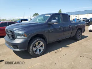 2015 Ram 1500 Sport z VIN 1C6RR7HT3FS584242, wystawiony jako Copart lot #57354125 z przebiegiem Nie podano mil oraz Szkoda całkowita • Salvage title. Historia ofert i sprzedaży dostępna na DreamBid. Obrazek 1.
