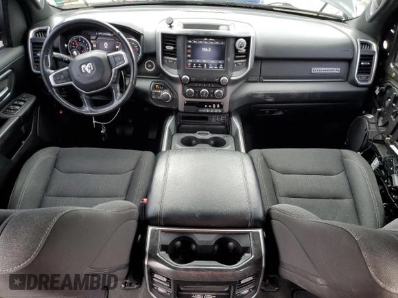 2020 Ram 1500 Big Horn с VIN 1C6SRFFT2LN215879, выставлен на аукционе Copart как лот 52943125 с пробегом 48 479 миль миль и Списание • Salvage title. История ставок и продаж доступна на DreamBid. Изображение 8.