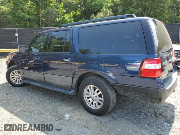 2007 Ford Expedition Max XLT with VIN 1FMFK16527LA33857, listed as a Copart auction lot 59376515 with 262,960 mi miles and Salvage title. Bid and sale history available at DreamBid. Image 2.
