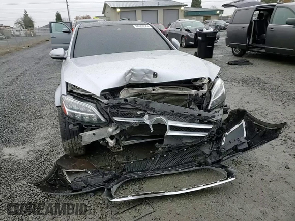 2020 Mercedes-Benz C 300 with VIN 55SWF8EB3LU327370, listed as a Copart auction lot 84667564 with 59,810 mi miles and Salvage Title. Bid and sale history available at DreamBid. Image 11.