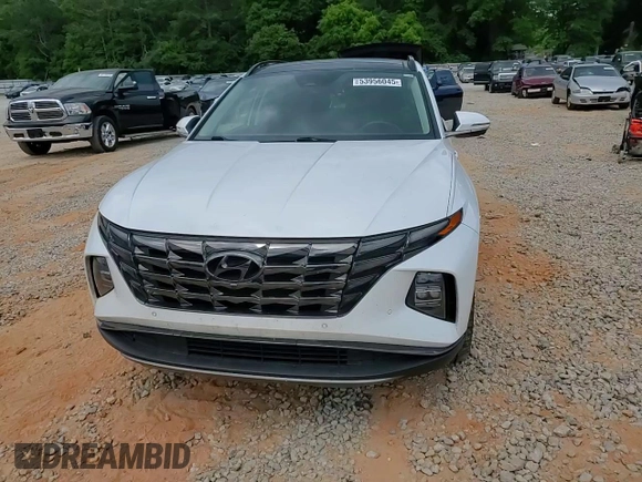 2022 Hyundai Tucson Limited with VIN 5NMJE3AE2NH018122, listed as a Copart auction lot 53956045 with 75,983 mi miles and Salvage title. Bid and sale history available at DreamBid. Image 15.