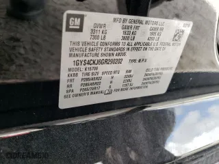 2016 Cadillac Escalade Premium Collection with VIN 1GYS4CKJ6GR290202, listed as a Copart auction lot 49179632 with 58,473 mi miles. Bid and sale history available at carsss.com. Image 10.