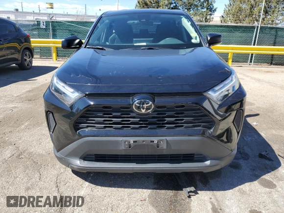 2023 Toyota RAV4 LE with VIN 2T3F1RFV8PW386641, listed as a Copart auction lot 50615355 with 48,455 mi miles and Salvage Title. Bid and sale history available at carsss.com. Image 5.