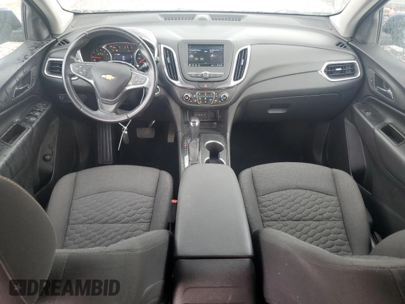 2019 Chevrolet Equinox LT with VIN 3GNAXLEXXKL375348, listed as a Copart auction lot 53863515 with 92,152 mi miles and Salvage Title. Bid and sale history available at DreamBid. Image 8.