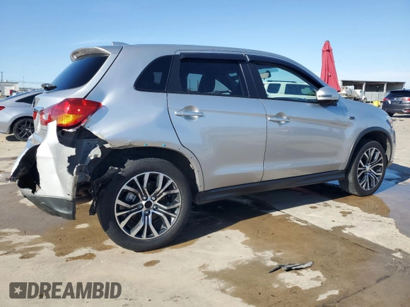 2019 Mitsubishi Outlander Sport ES 2.0 with VIN JA4AP3AU7KU030850, listed as a Copart auction lot 87223784 with 108,161 mi miles and Salvage Title. Bid and sale history available at carsss.com. Image 3.