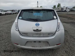 2013 Nissan LEAF SL with VIN 1N4AZ0CP9DC413421, listed as a Copart auction lot 54562415 with 84,490 mi miles and Salvage title. Bid and sale history available at DreamBid. Image 6.