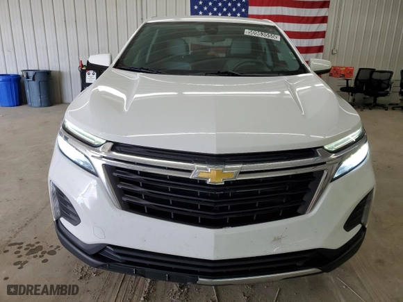 2022 Chevrolet Equinox LT with VIN 2GNAXKEV0N6112951, listed as a Copart auction lot 50963555 with 101,737 mi miles and Clean Title. Bid and sale history available at carsss.com. Image 5.