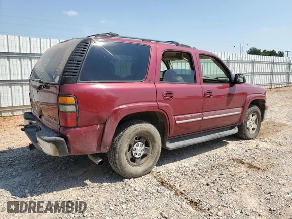 2005 Chevrolet Tahoe LT with VIN 1GNEC13T45R119589, listed as a Copart auction lot 52448264 with 226,792 mi miles and Salvage Title. Bid and sale history available at carsss.com. Image 3.