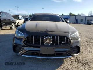 2021 Mercedes-Benz E 53 AMG with VIN W1KZF6BB6MA936959, listed as a Copart auction lot 50154255 with 55,688 mi miles and Salvage Title. Bid and sale history available at DreamBid. Image 5.