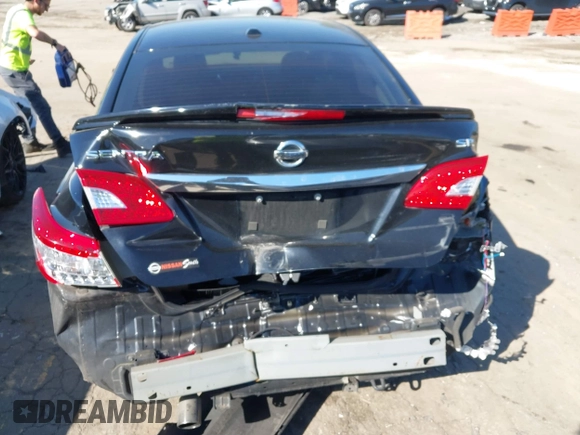 2015 Nissan Sentra SV with VIN 3N1AB7AP0FY341466, listed as a IAAI auction lot 41773483 with 105,312 mi miles and . Bid and sale history available at DreamBid. Image 16.