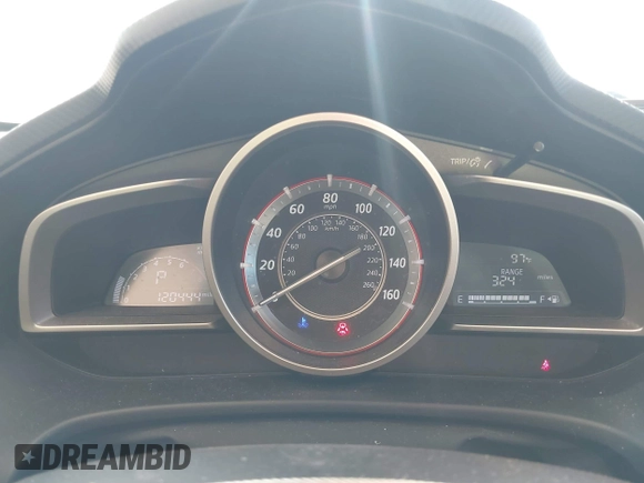 2014 Mazda 3 i Grand Touring with VIN JM1BM1W76E1173191, listed as a IAAI auction lot 41158533 with 120,444 mi miles and . Bid and sale history available at DreamBid. Image 7.