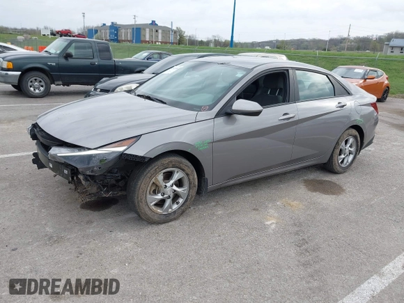 2023 Hyundai Elantra SE with VIN KMHLL4AG7PU541522, listed as a IAAI auction lot 41942508 with 42,534 mi miles and . Bid and sale history available at DreamBid. Image 2.